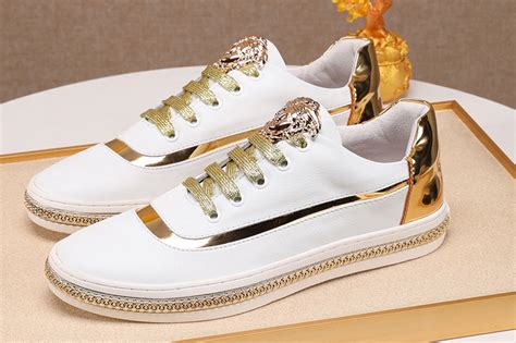 white versace shoes replica|white versace sneakers.